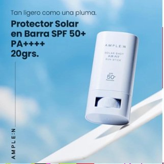 AMPLEN Sun Stick - Protector Solar Ligero en Barra SPF 50+ PA++++