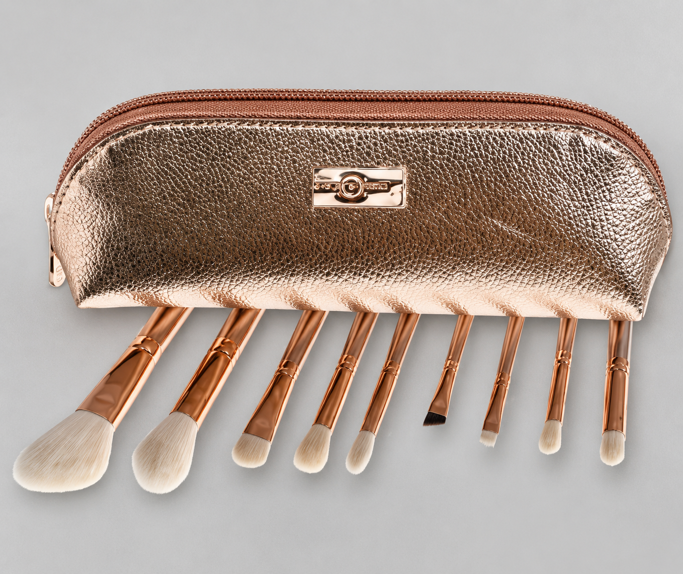 Kit de Brochas Gold x9 con Estuche