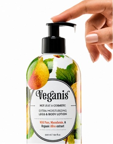 Leche Corporal Extra Humectante con Pera Silvestre, Macadamia y Extracto Orgánico de Oliva